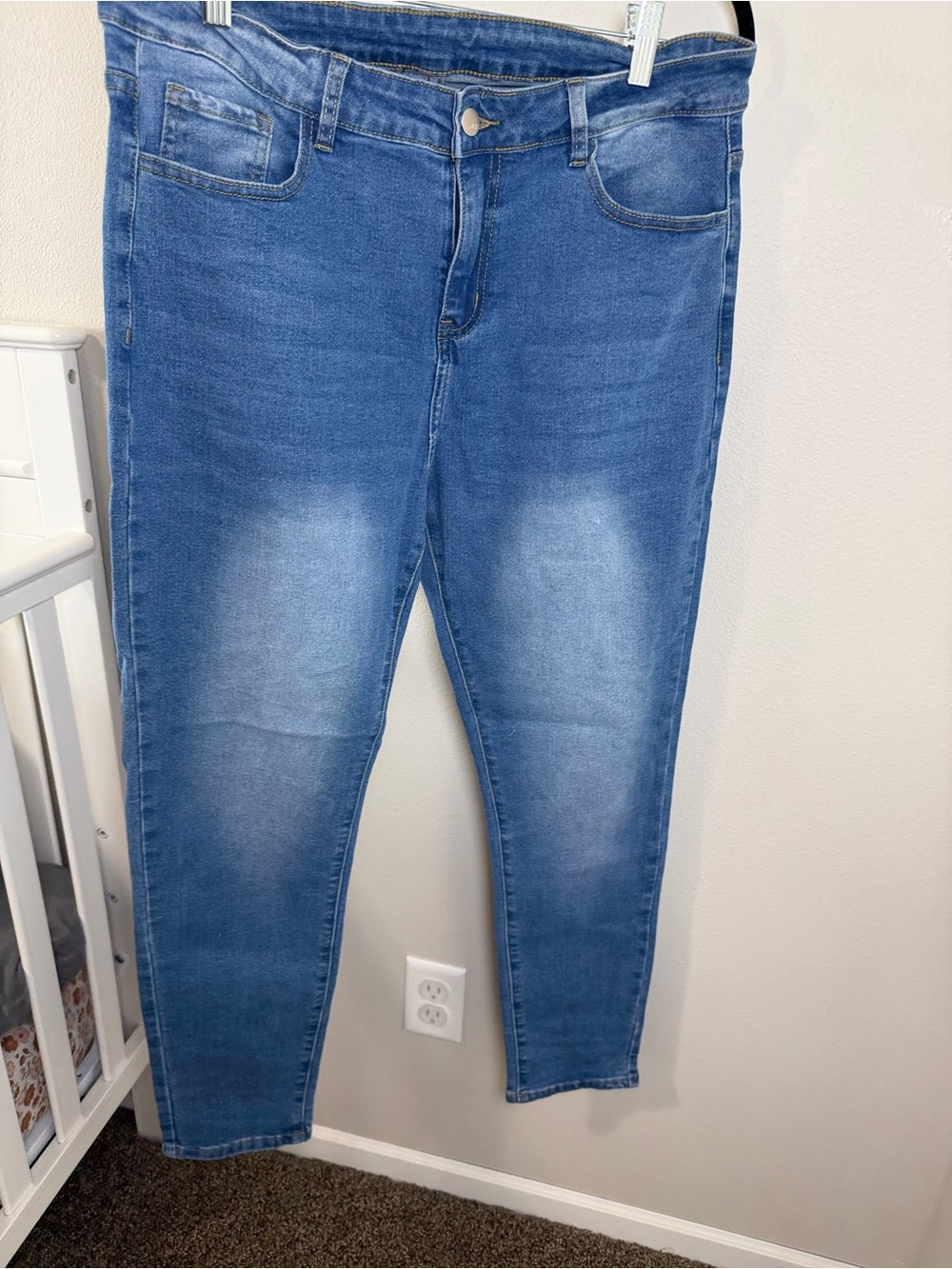 Women’s Mid-Blue Stretch Jeggings - Comfortable Everyday Fit